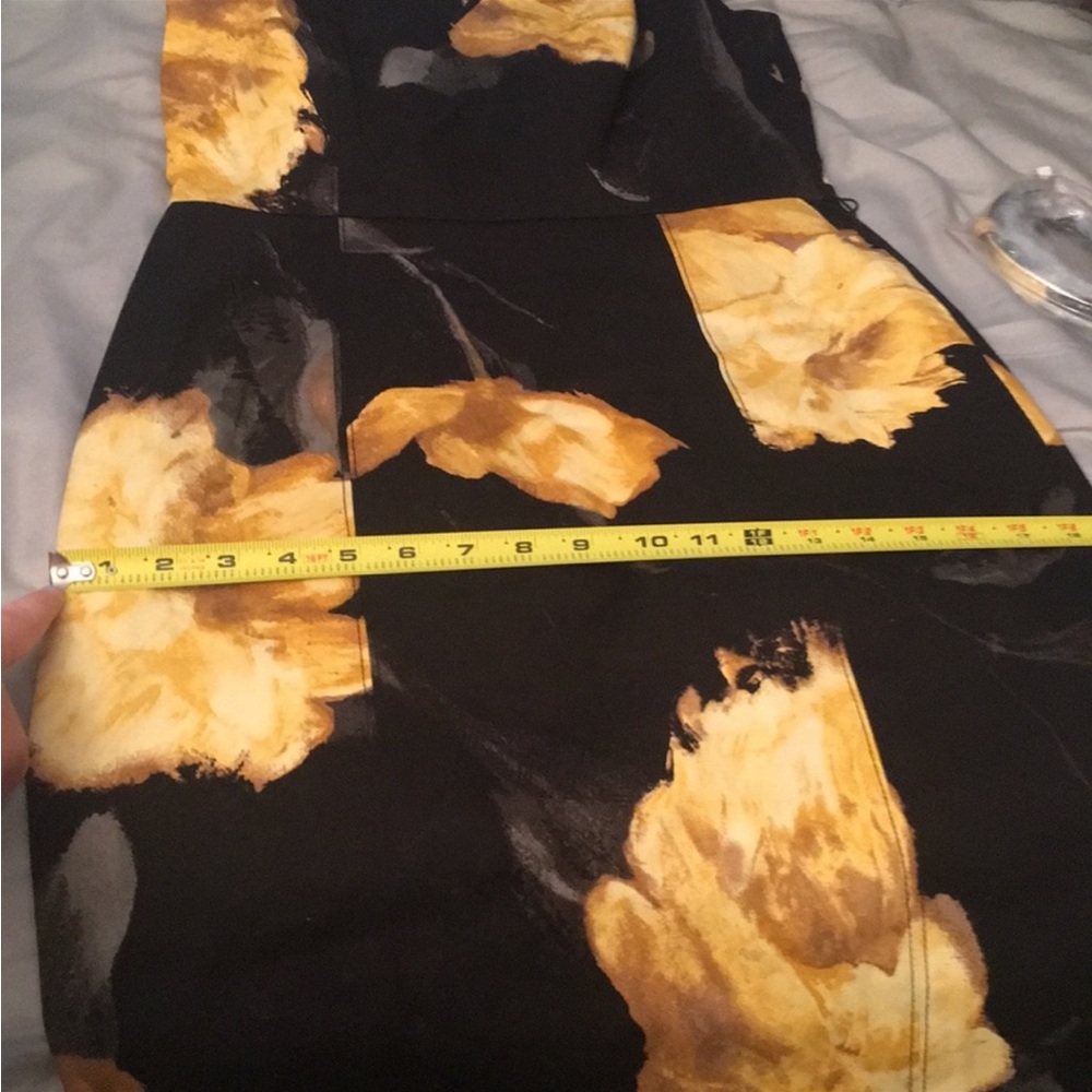 White House Black Market SL Dark Grand Floral Sheath Dress - Picture 6 of 7